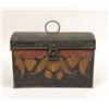 Image 2 : A TOLEWARE PAINTED DOCUMENT BOX