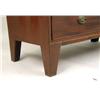 Image 3 : A GEORGE III MAHOGANY CHEST-OF-DRAWERS