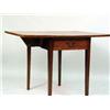 Image 3 : A FEDERAL MAHOGANY DROP-LEAF SIDE TABLE
