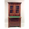 Image 7 : A CLASSICAL MAHOGANY DESK AND BOOKCASE