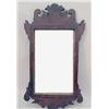 Image 1 : A CHIPPENDALE PARCEL-GILT MAHOGANY MIRROR