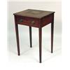 Image 1 : A FEDERAL MAHOGANY ONE-DRAWER SIDE TABLE
