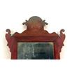 Image 2 : A CHIPPENDALE INLAID MAHOGANY MIRROR