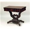 Image 1 : A CLASSICAL MAHOGANY GAMES TABLE