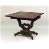 Image 5 : A CLASSICAL MAHOGANY GAMES TABLE