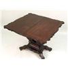 Image 6 : A CLASSICAL MAHOGANY GAMES TABLE