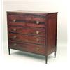 Image 1 : A FEDERAL MAHOGANY FOUR-DRAWER CHEST