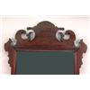 Image 2 : A CHIPPENDALE-STYLE MAHOGANY WALL MIRROR