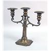 Image 2 : A PAIR OF BLACK STARR FROST GORHAM STERLING SILVER CEMENT-FILLED THREE BRANCH CANDELABRA