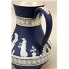 Image 3 : A WEDGWOOD BLUE JASPERWARE PITCHER