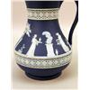 Image 4 : A WEDGWOOD BLUE JASPERWARE PITCHER