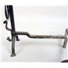 Image 4 : A PAIR OF WROUGHT-IRON ANDIRONS