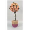 Image 1 : A LIMITED EDITION CONNOISSEUR OF MALVERN "AMBER FALL" BONE CHINA TOPIARY