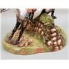 Image 4 : A LARGE LIMITED EDITION ROYALE STRATFORD STAFFORDSHIRE FIGURAL GROUP, "THE HUNTING GENTLEMAN"
