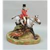 Image 8 : A LARGE LIMITED EDITION ROYALE STRATFORD STAFFORDSHIRE FIGURAL GROUP, "THE HUNTING GENTLEMAN"