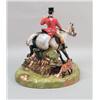 Image 9 : A LARGE LIMITED EDITION ROYALE STRATFORD STAFFORDSHIRE FIGURAL GROUP, "THE HUNTING GENTLEMAN"
