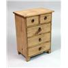 Image 2 : A PAIR OF PINE FIVE-DRAWER CHESTS