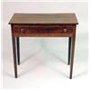 Image 2 : A SINGLE DRAWER OAK SIDE TABLE