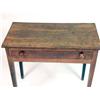 Image 3 : A SINGLE DRAWER OAK SIDE TABLE