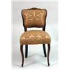 Image 4 : TWO UPHOLSTERED FRENCH SIDE CHAIRS