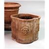Image 2 : FOUR TERRACOTTA OUTDOOR PLANTERS