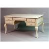 Image 1 : A FRENCH-STYLE WHITE-PAINTED DESK
