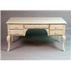 Image 3 : A FRENCH-STYLE WHITE-PAINTED DESK