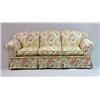 Image 1 : A CONTEMPORARY FLORAL-UPHOLSTERED COUCH