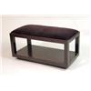 Image 4 : A CONTEMPORARY BLACK-PAINTED BENCH