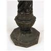 Image 5 : A LEAF-CARVED GREEN MARBLE PEDESTAL