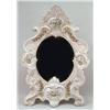 Image 1 : A ROCOCO-STYLE POLYCHROME-DECORATED PORCELAIN OVERMANTLE MIRROR