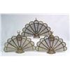 Image 2 : FOUR BRASS FIREPLACE SCREENS