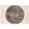 1962 SILVER FRANKLIN HALF DOLLAR BRILLIANT UNC