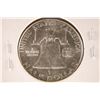 Image 2 : 1962 SILVER FRANKLIN HALF DOLLAR BRILLIANT UNC