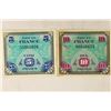 FRANCE 1944-5 FRANCS & 1944-10 FRANCS MILITARY