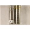 Image 1 : 2 SOLID DATE ROLLS OF 40 JEFFERSON NICKELS