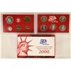 Image 2 : 2000 US SILVER PROOF SET (WITH BOX)