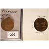Image 2 : 2 ERROR LINCOLN CENTS BLANK PLANCHET & 1963-D
