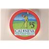 Image 2 : $5 CAL / NEVA CASINO CHIP LAKE TAHOE NEVADA