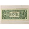 Image 2 : 1957-A $1 SILVER STAR NOTE CRISP, 1 SMALL HOLE