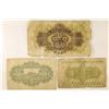 Image 2 : 3 PIECES OF VINTAGE JAPANESE CURRENCY 2-50 SEN &