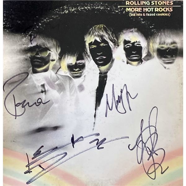 Signed More Hot Rocks Album Cover