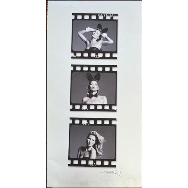 Limited Edition Kate Moss Playboy Film Strip , Fairchild Paris Collection