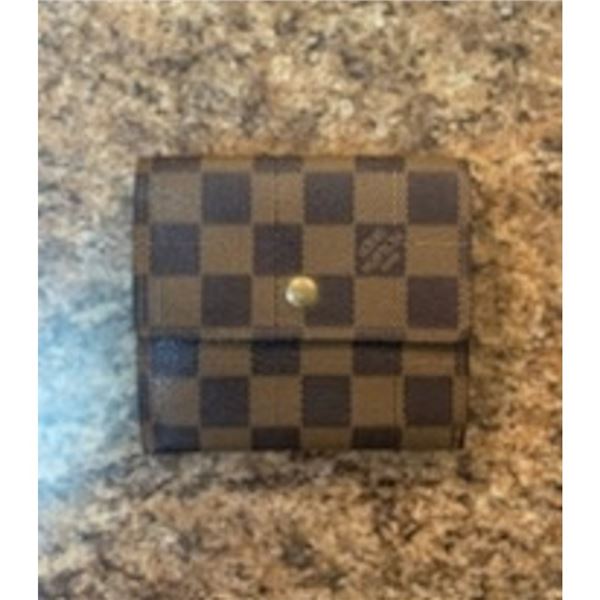 Vintage Louis Vuitton Damier Ebene Elise Wallet