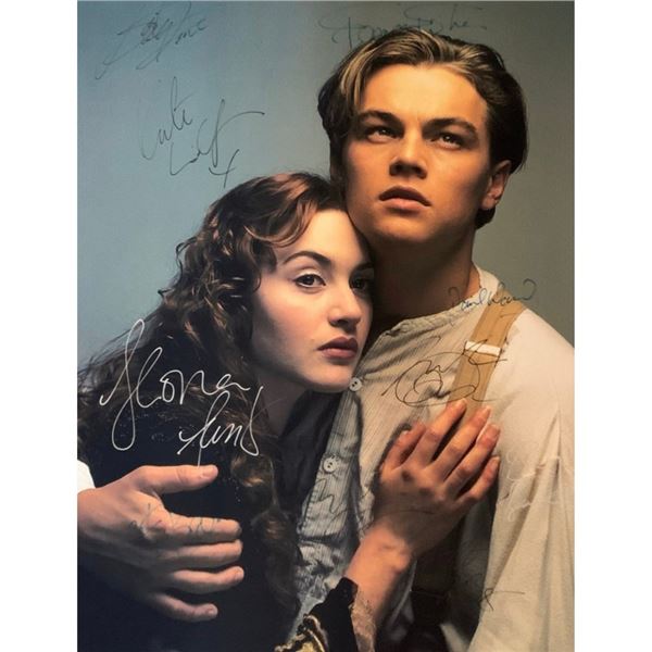 Signed Titanic Movie Promotion Photo