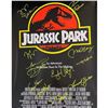 Image 1 : Signed Jurassic Park Movie Poster