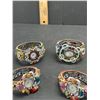 Image 2 : Lot of 4 Decorative Ladies Clasp Wristwatches