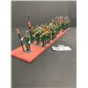 Image 1 : Lot of 27 Lead Soldiers on Board