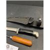 Image 2 : Buck Knife with Unmatching Sheath and Vintage Coca Cola Ice Pick