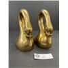 Image 2 : Vintage Brass Bookends